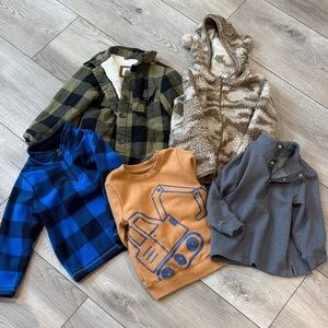 Kids' Cozy Plaid and Graphic Sweatshirts